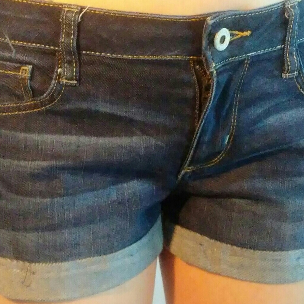 Arizona Jeans, Distressed Denim Shorts, Size 5